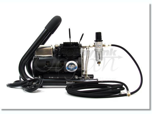 Iwata ミニコンプレッサー　IS-875 1回使用 送料込 即決 アネスト岩田 iwata IS-875 エアブラシ用