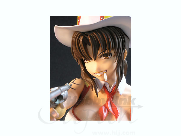 BLACK LAGOON（ブラックラグーン） レヴィ カウガールver. 1/4 Amazon | BLACKLAGOON レヴィ カウガールver. (1/4スケール PVC