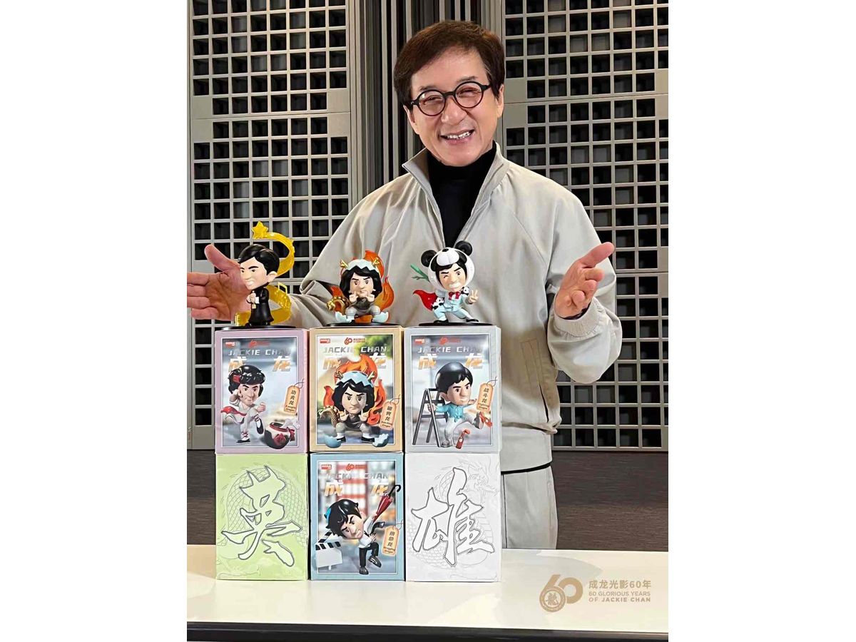 ジャッキーチェン　芸歴60周年記念 伝説のドラゴン ジャッキーチェン芸歴60周年記念 漫画フィギュア 伝説のドラゴン2012