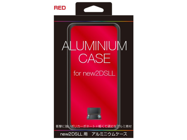 Newニンテンドー2ds Ll アルミニウムケース レッド By アローン ホビーリンク ジャパン