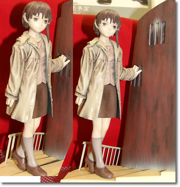 lain 玲音 フィギュア(1/8スケール PVC製 塗装済 完成品) 外箱付属 lain(玲音)レイン 1/8 サイズ PVCフィギュア(フィギュア