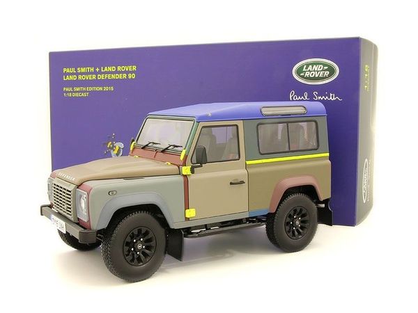 ポール・スミス　ランドローバー　1/18　マルチカラー 1/18 Lローバーディフェンダー90 ポール・スミス マルチカラー