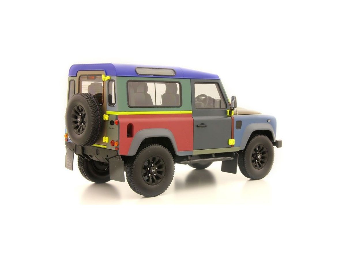 1/18 Lローバーディフェンダー90 ポール・スミス マルチカラー