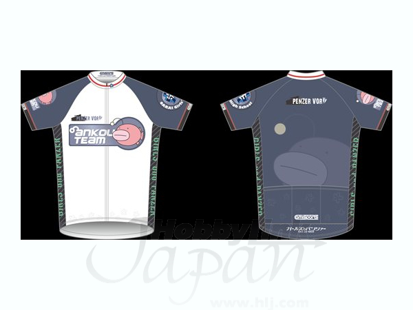 ガールズ & パンツァー あんこうチーム サイクルジャージ zwei (半袖