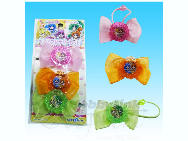 スマイルプリキュア ヘアアクセサリーセット 2 1box 8pcs