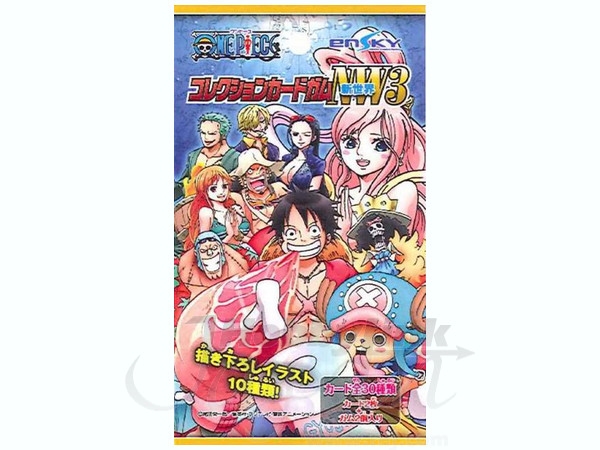 ワンピース コレクションカードガム NW3: 1Box 20pcs | HLJ.co.jp