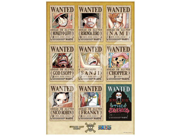 ジグソーパズル ワンピース NEW WANTED POSTERS 1000ピース | HLJ.co.jp