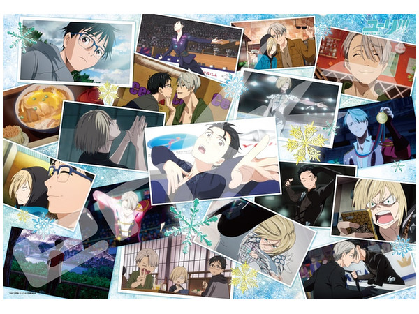 希少　ユーリ!!! yuri on ice 銀盤のHistory 1000ピース ジグソーパズル ユーリ!!! on ICE 銀盤のHistory 1000ピース