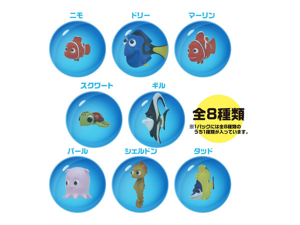 ファインディング・ニモ スーパーピョンピングボール 1Box 8pcs | HLJ