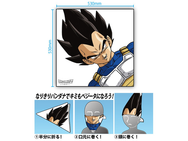 ドラゴンボールZ なりきりバンダナ 1 ベジータ | HLJ.co.jp