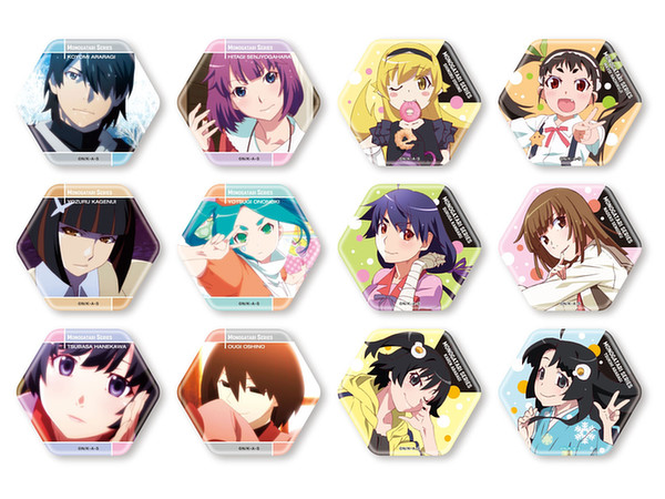 （レア）物語シリーズ トレーディング スクエア缶バッチコレクション 1 忍 レア）物語シリーズ トレーディング スクエア缶バッチコレクション 1