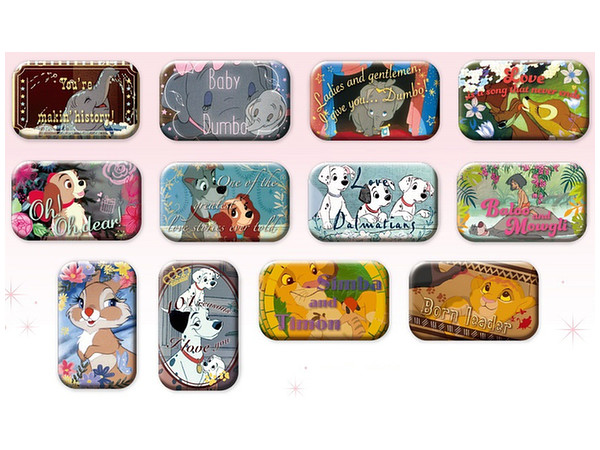 Disney クラシックス: スクエアカンバッジコレクション2 1Box