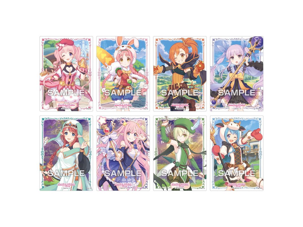 プリンセスコネクト!Re:Dive クリアカードコレクションガム 1Box 16pcs