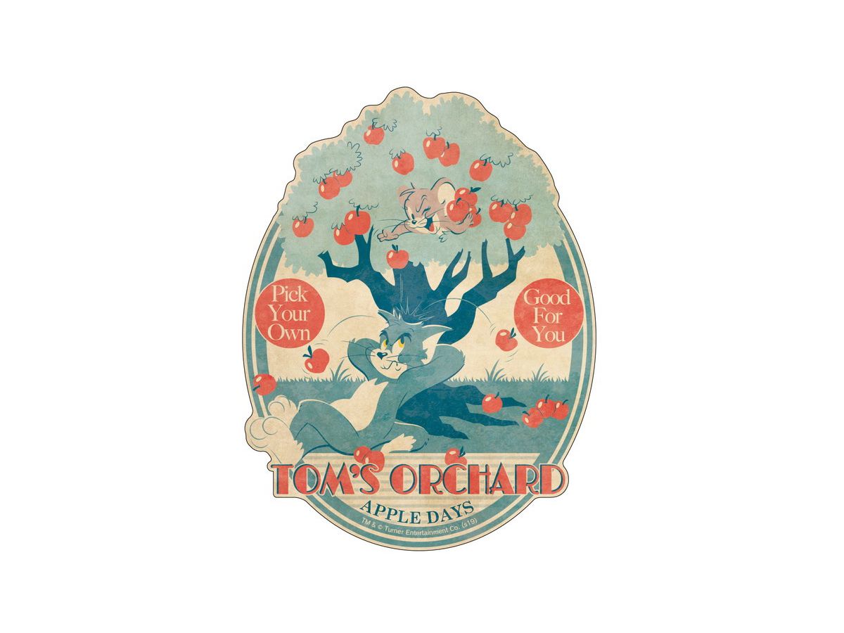 トムとジェリー トラベルステッカー 1 Tom S Orchard By エンスカイ ホビーリンク ジャパン