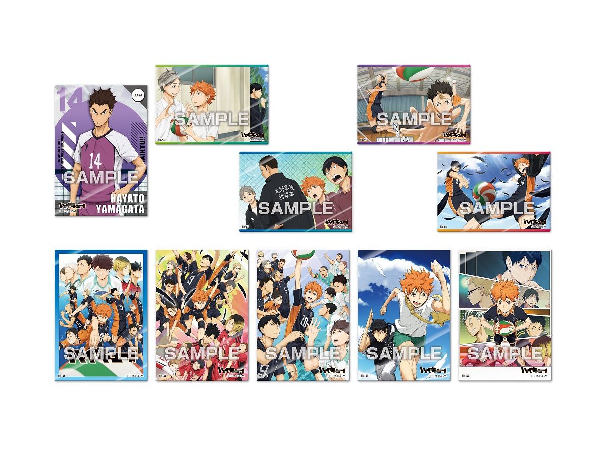 ハイキュー クリアカードコレクションガム 1 Box 16pcs By エンスカイ ホビーリンク ジャパン