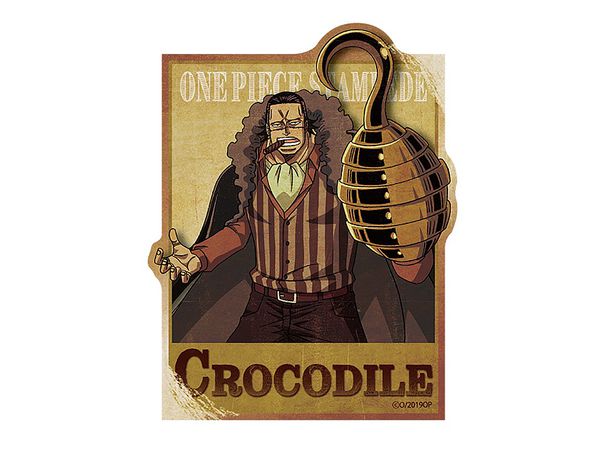 劇場版 One Piece Stampede トラベルステッカー 7 クロコダイル 劇場版 One Piece Stampede トラベルステッカー 7 クロコダイル