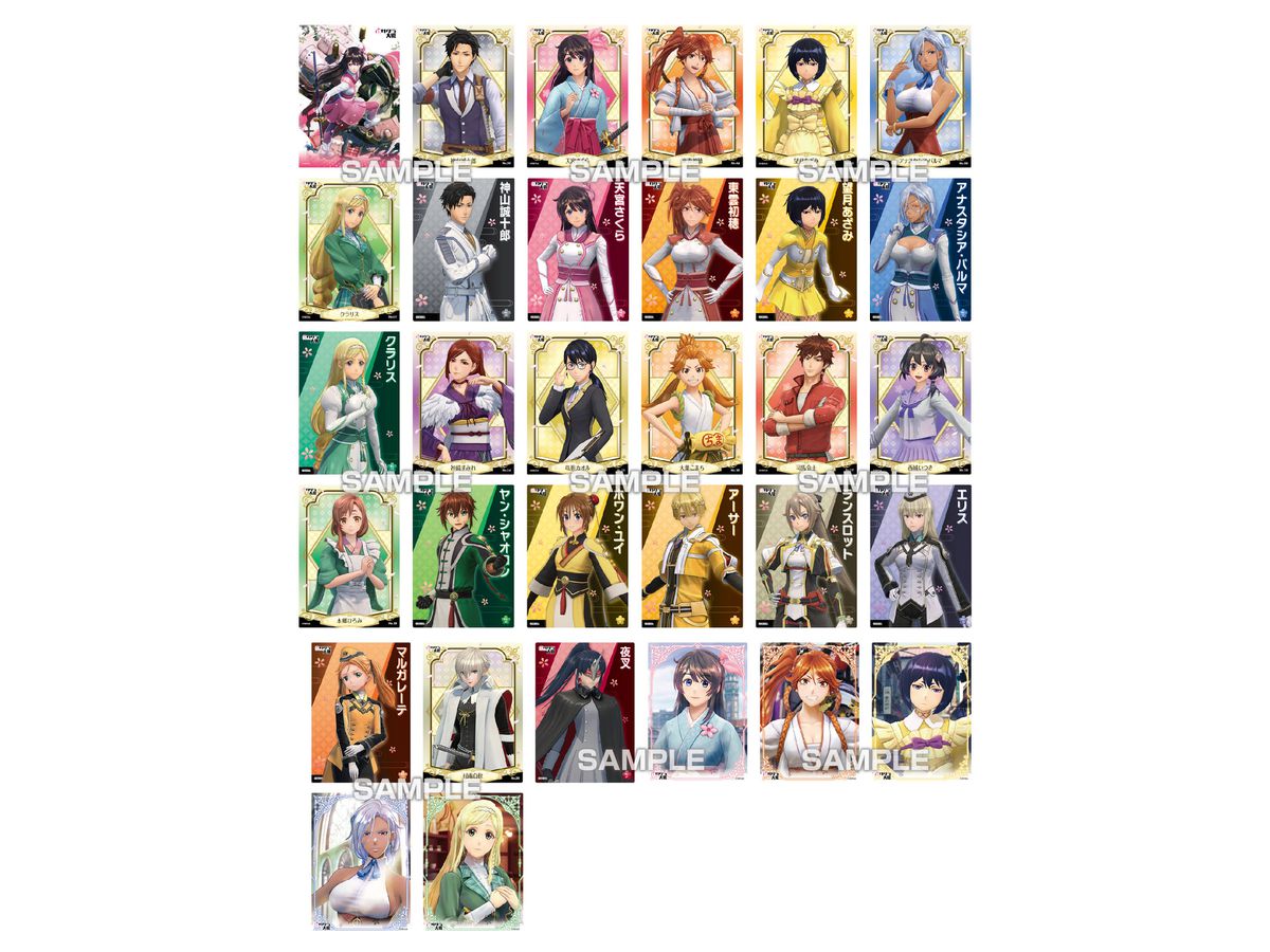 新サクラ大戦 クリアカードコレクションガム 1Box 16pcs | HLJ.co.jp