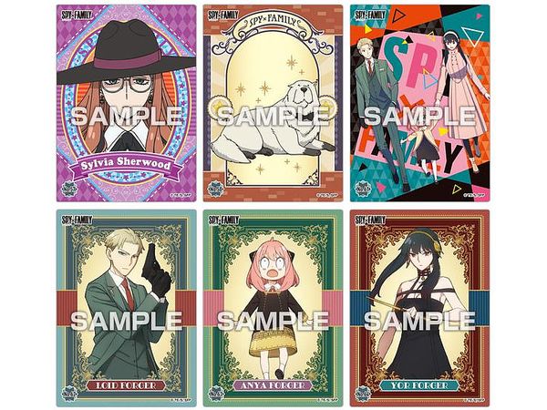 SPY x FAMILY クリアカードコレクションガム2 1Box 16pcs | HLJ.co.jp
