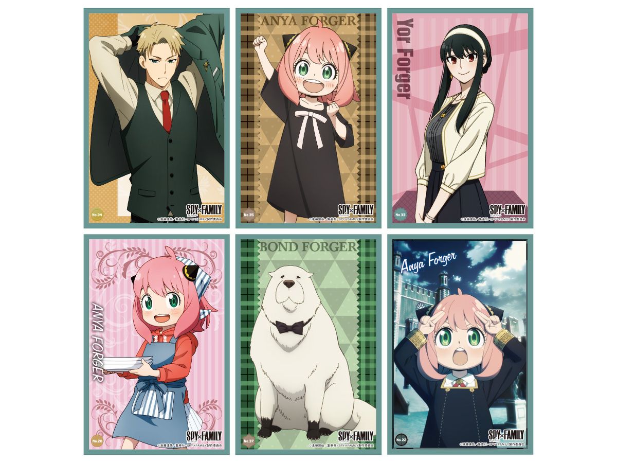 SPYxFAMILY ステッカーコレクション2 1Box 20pcs | HLJ.co.jp