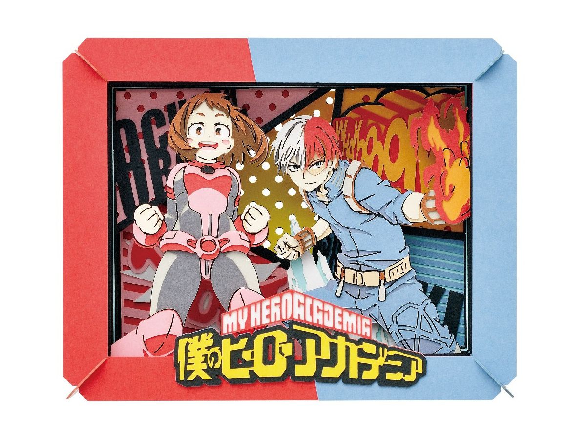 僕のヒーローアカデミア PAPER THEATER PT-161 麗日お茶子&轟焦凍