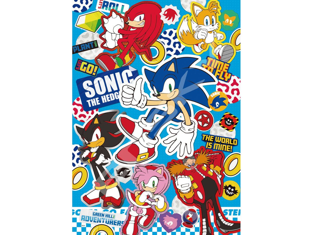 ソニック・ザ・ヘッジホッグ　非売品ジグソーパズル ソニック ジグソーパズル (100 ピース ) 18430a Sonic ソニック
