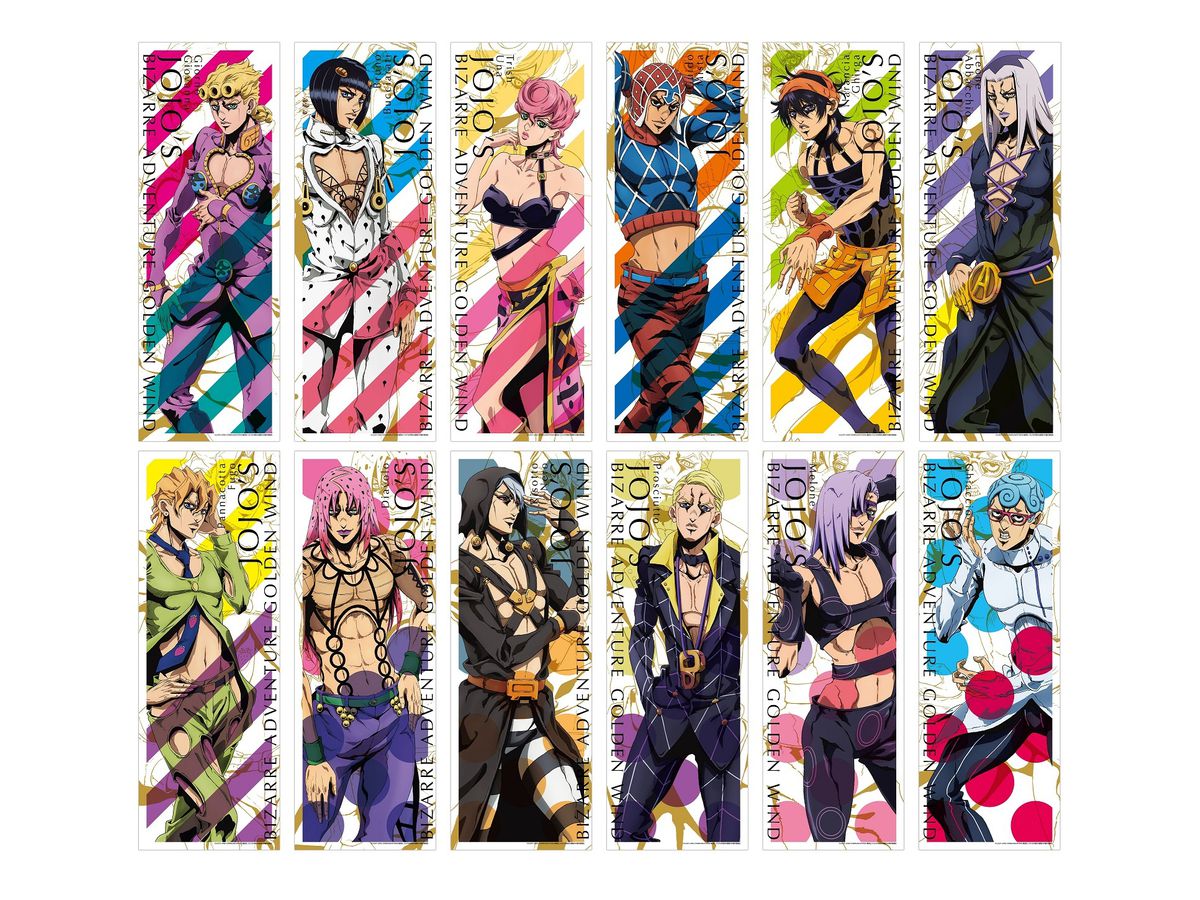 ジョジョの奇妙な冒険 黄金の風 キャラポスコレクション2 1Box 6pcs 