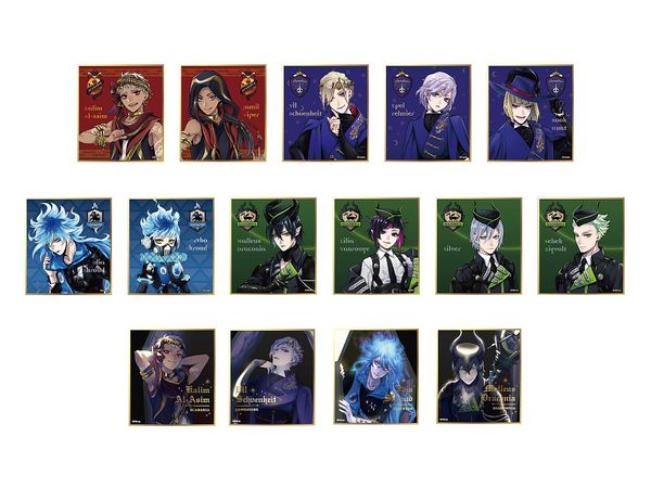 ディズニー ツイステッドワンダーランド: ビジュアル色紙コレクション