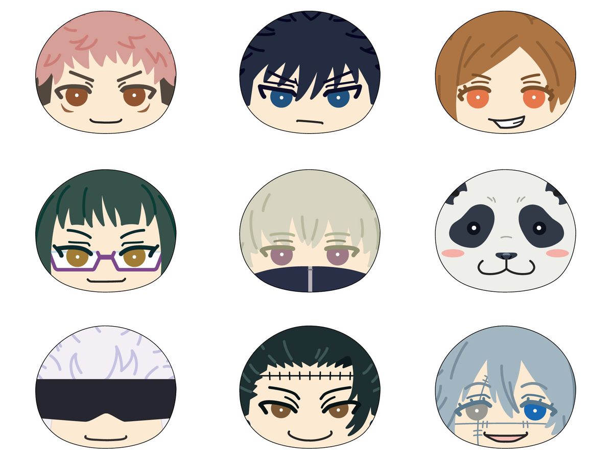 呪術廻戦 おまんじゅうにぎにぎマスコット 1 Box 9pcs By エンスカイ ホビーリンク ジャパン