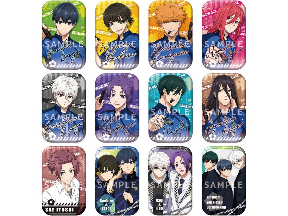 ブルーロック まるかくカンバッジ 1Box 12pcs | HLJ.co.jp