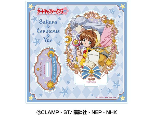 カードキャプターさくら アクリルスタンド2 5.さくら&ケロちゃん&ユエ