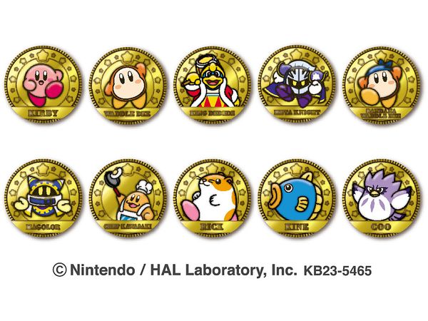 星のカービィ レリーフメダルコレクション 1Box 10pcs | HLJ.co.jp