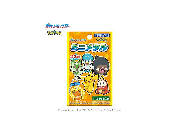 ポケモンミニメタル未開封 ポケットモンスター ミニメタル【1BOX 24パック入り / 全12種類