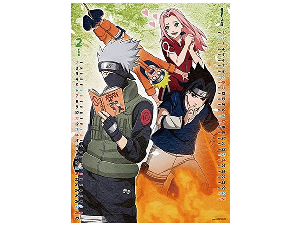 Naruto ナルト 疾風伝 映画版 16年カレンダー By エンスカイ ホビーリンク ジャパン