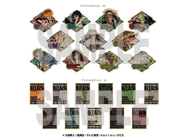 BLEACH　ステッカー　シール　セット セブンイレブンで「ダイカットステッカー BLEACH 千年血戦篇」が