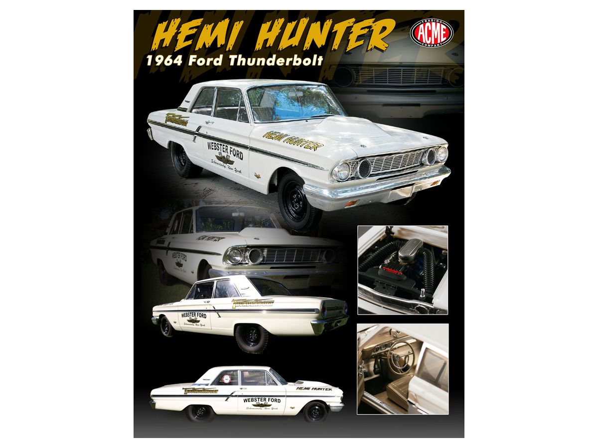 アクメ 1964 フォード サンダーボルト 1/18 アクメ 1964 フォード サンダーボルト 1/18 1/18 ACME 1964 FORD