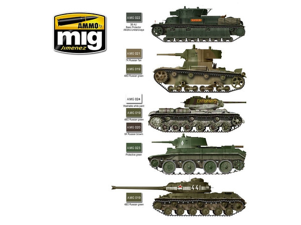 ソ連軍戦車迷彩セット 1935年-1945年 | HLJ.co.jp