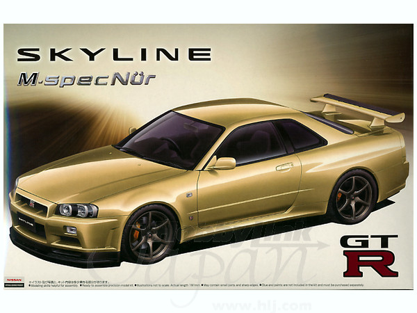 1/24 スカイライン GT-R M-spec Nur. (BNR34) | HLJ.co.jp