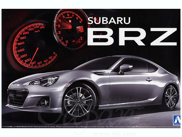 1/24 Subaru BRZ 2012 by Aoshima | HobbyLink Japan 1 24 subaru brz