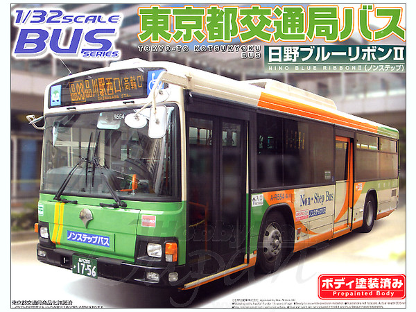 1/32 東京交通局バス 日野ブルーリボンII路線 | HLJ.co.jp
