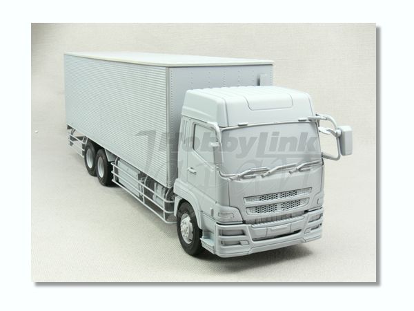 アオシマ製　1/32　三菱ふそうスーパーグレート平トレーラー　小平産業株式会社 アオシマ製 1/32 三菱ふそうスーパーグレート平トレーラー 小平産業