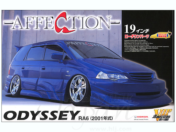 ★アフェクション RA6 オデッセイ ルーフスポイラー ウイング 純正テールゲートスポイラー付き ブラック RA6/7/8/9 VIP エアロ ギャルソン 1⁄24 アフェクション オデッセイ |
