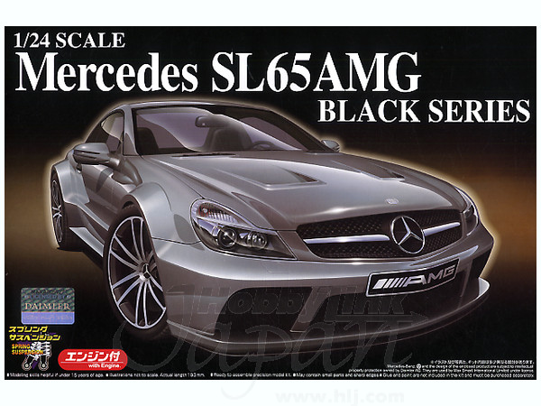 1/24 メルセデスベンツ SL65AMG ブラックシリーズ | HLJ.co.jp