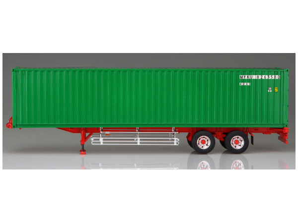 デコトラ‼️1/32 40フィート海コントレーラー（2軸）★完成品★ 1/32 40Feet海上コンテナトレーラ(二軸タイプ) | HLJ.co.jp