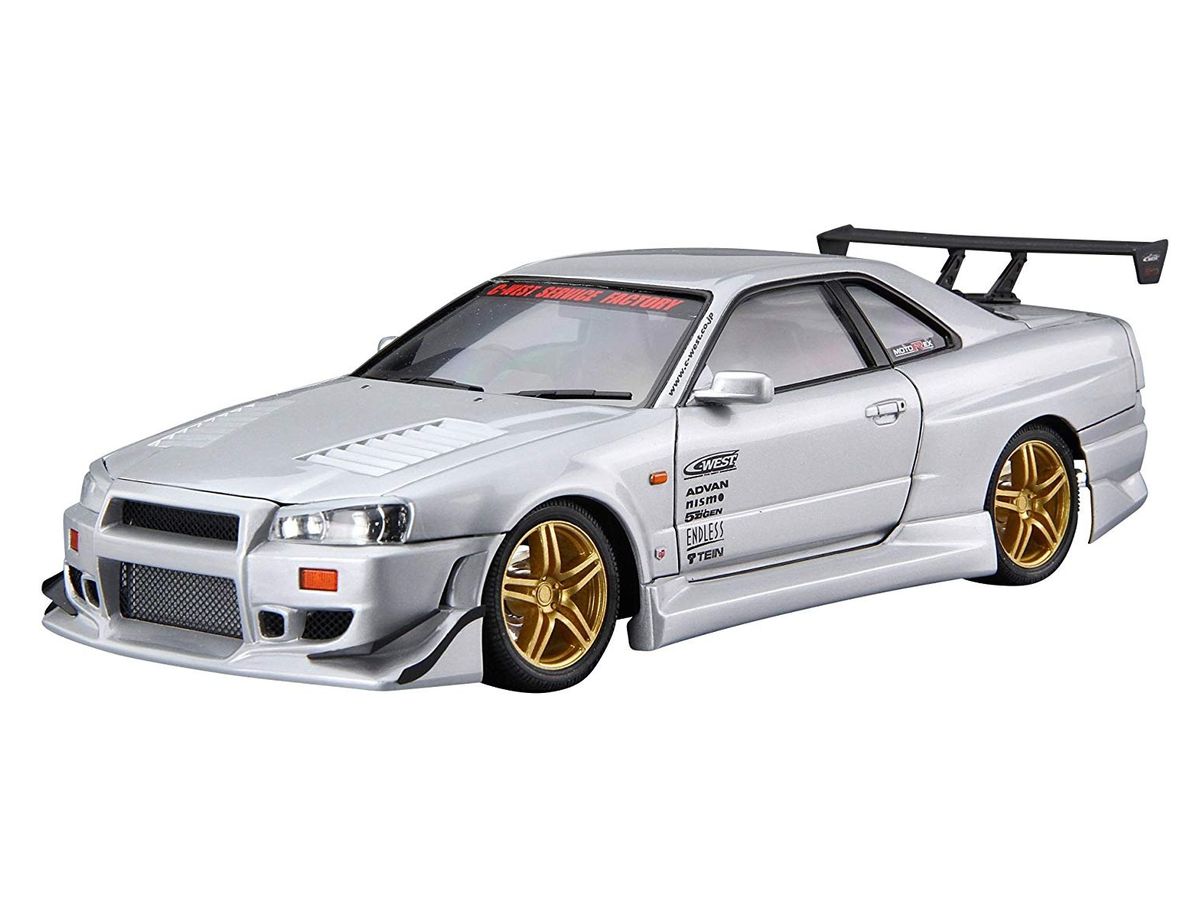 1/24 C-WEST BNR34 スカイラインGT-R '02(ニッサン) | HLJ.co.jp