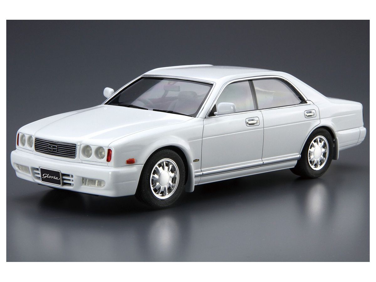 TLV Y32グロリア アルティマ 改 WORK ジスタンスW5S アオシマ (95) 1/24 ニッサン Y33 セドリック/グロリア