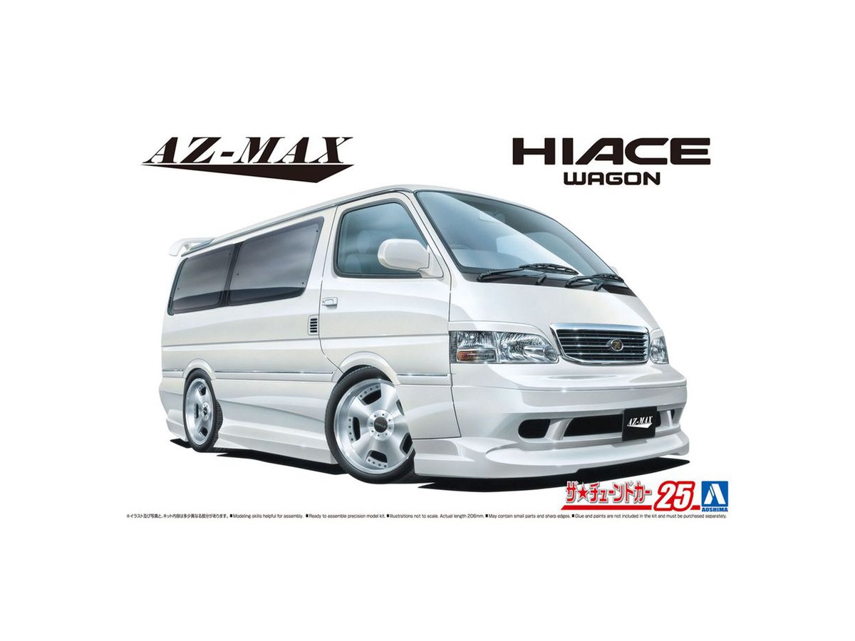 1/24 アズマックス KZH100ハイエース '99(トヨタ) | HLJ.co.jp