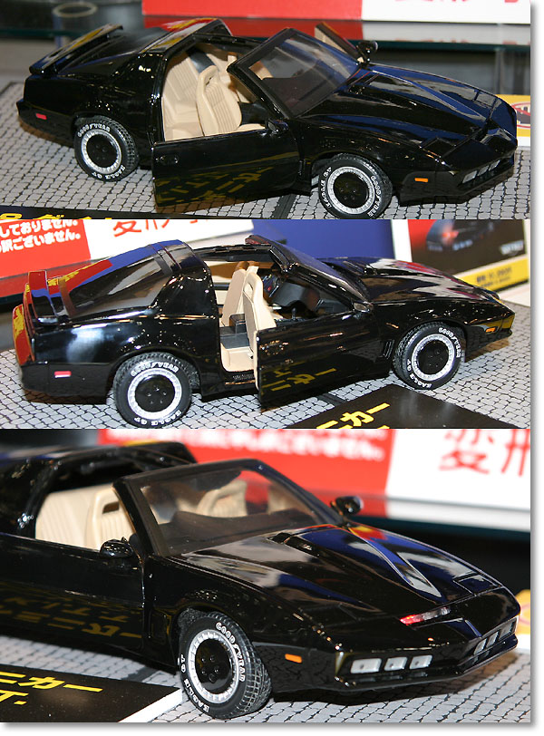 ミニカー　1/18 K.I.T.T. 音声再現仕様 「ナイトライダー」 [0073902] Yahoo!オークション -「18 ナイトライダー k.i.t.t」の落札相場