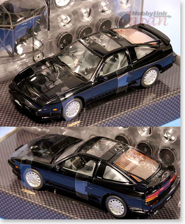 ミニカー　[箱破損] 1/24 180SX RS13 前期型(スーパーブラック) [0074770] Yahoo!オークション -「dism 180sx」(ミニカー) の落札相場