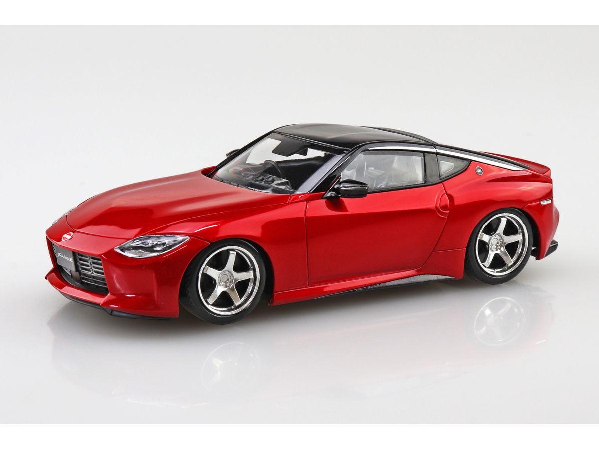 メイ　まとめ販売 1/32 ニッサン RZ34 フェアレディZ カスタムホイール (カーマイン