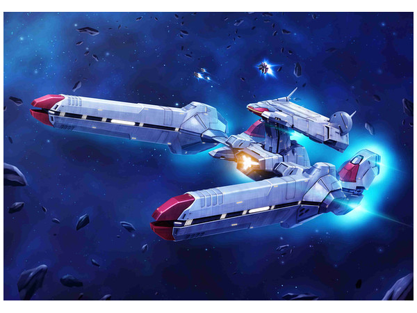 1/1500 機動戦艦ナデシコ ナデシコ級一番艦 ナデシコ | HLJ.co.jp